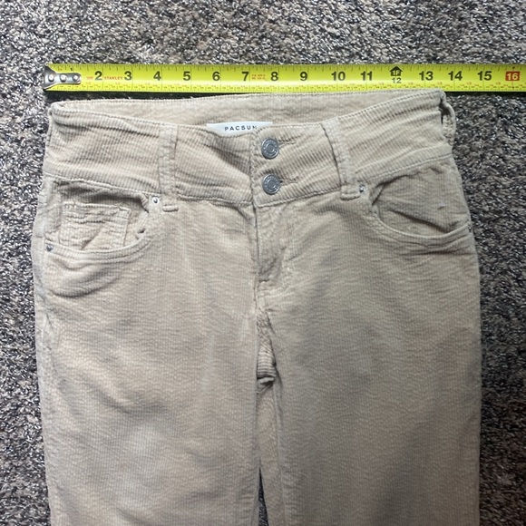 Low rise boot cut corduroy jeans - Picture 7 of 9